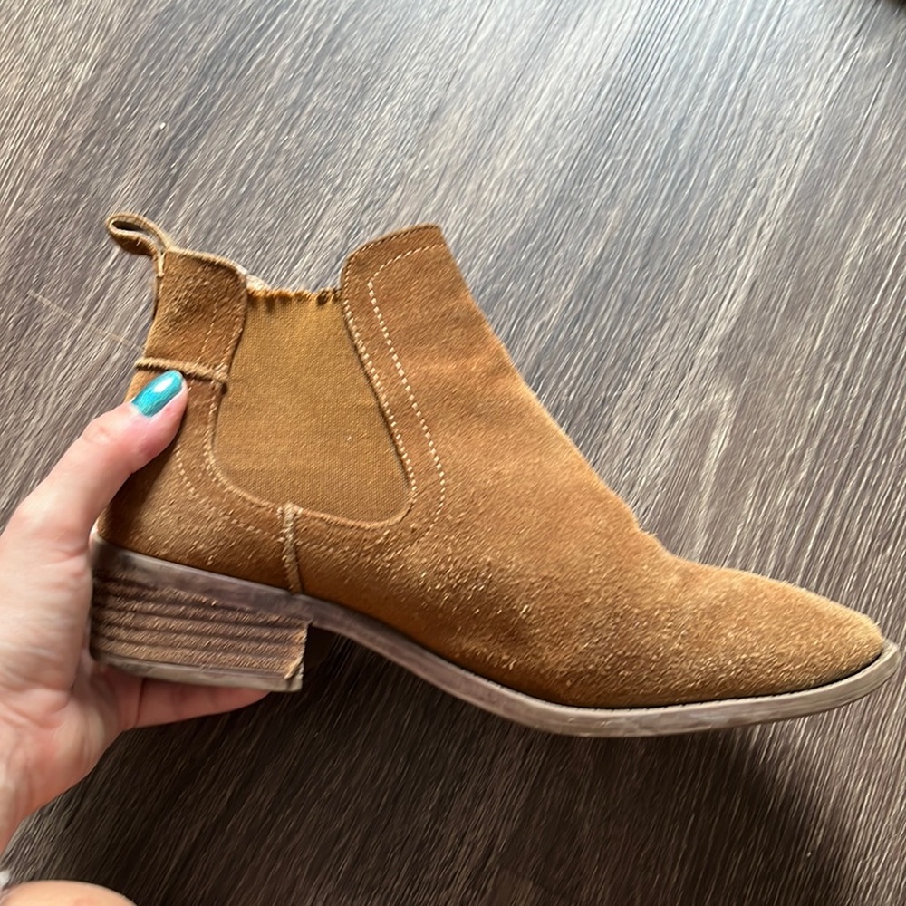 Brown booties
